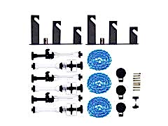 Arcury Üçlü Fon Askı Seti