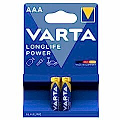Varta AAA Longlife Power 2'li Alkalin Kalem Pil (SKT: 12-2032)