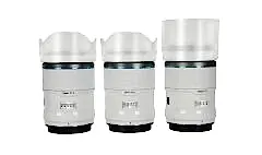 Sirui Sniper 23mm, 33mm & 56mm F1.2 Lens Kiti (X Mount, Beyaz)
