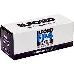 Ilford FP4 Plus 125 Siyah Beyaz Negatif 120 Roll Film (SKT: 09-2026)