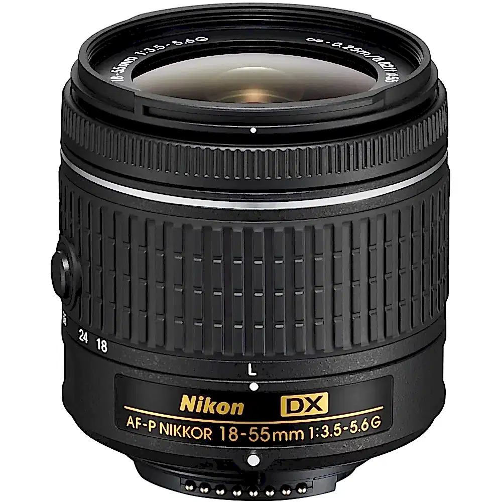 Nikon AF-P DX Nikkor 18-55mm f/3.5-5.6 G Zoom Lens (Kutusuz)