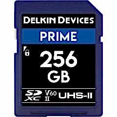 Delkin Devices 256GB Prime SDXC UHS-II 280MB/s V60 (Paketsiz)