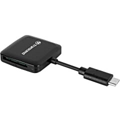 Transcend RDC3 USB 3.2 Gen1 Type-C SD/MicroSD Kart Okuyucu (Siyah)