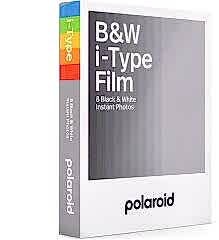 Polaroid B&W i-Type Instant Film 8 Poz (Ürt: 12-2024)