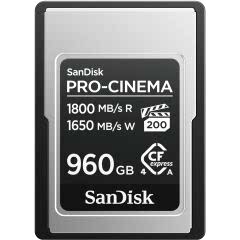 Sandisk 960GB Pro-Cinema CFexpress Type-A Hafıza Kartı