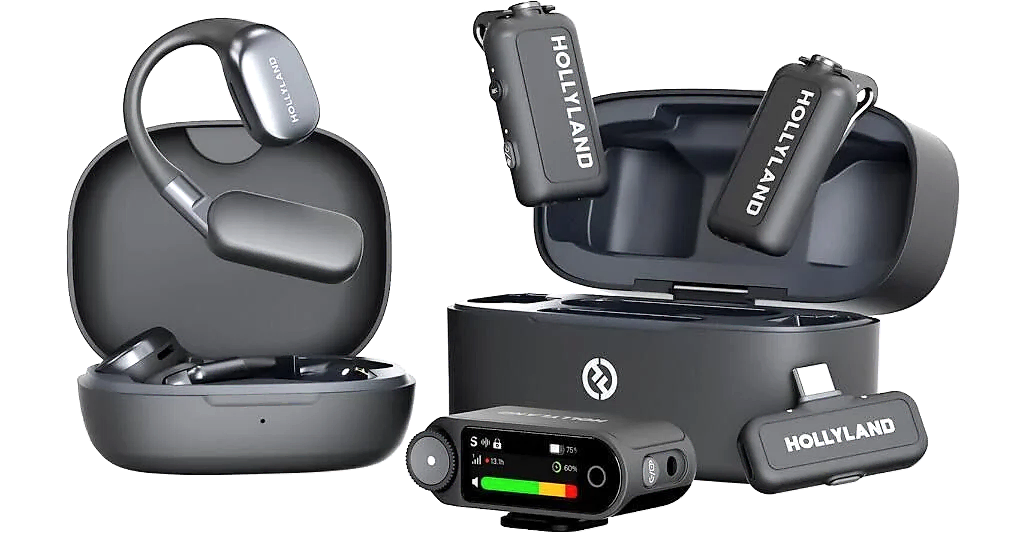 Hollyland Lark Max 2 Ultimate Combo Kablosuz Yaka Mikrofonu