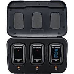 Saramonic Blink500 ProX B2R Ses Kayıt Özellikli Kablosuz Yaka Mikrofonu