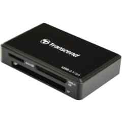 Transcend RDF9 USB 3.1 Gen1 UHS-II SD/MicroSD/CF Kart Okuyucu (Siyah)