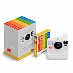 Polaroid Now+ Gen3 Beyaz + Color Film Bundle (8 film)