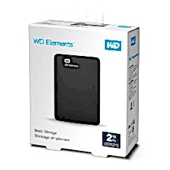 WD Elements 2TB 2.5'' USB 3.0 Taşınabilir Harici Hard Disk