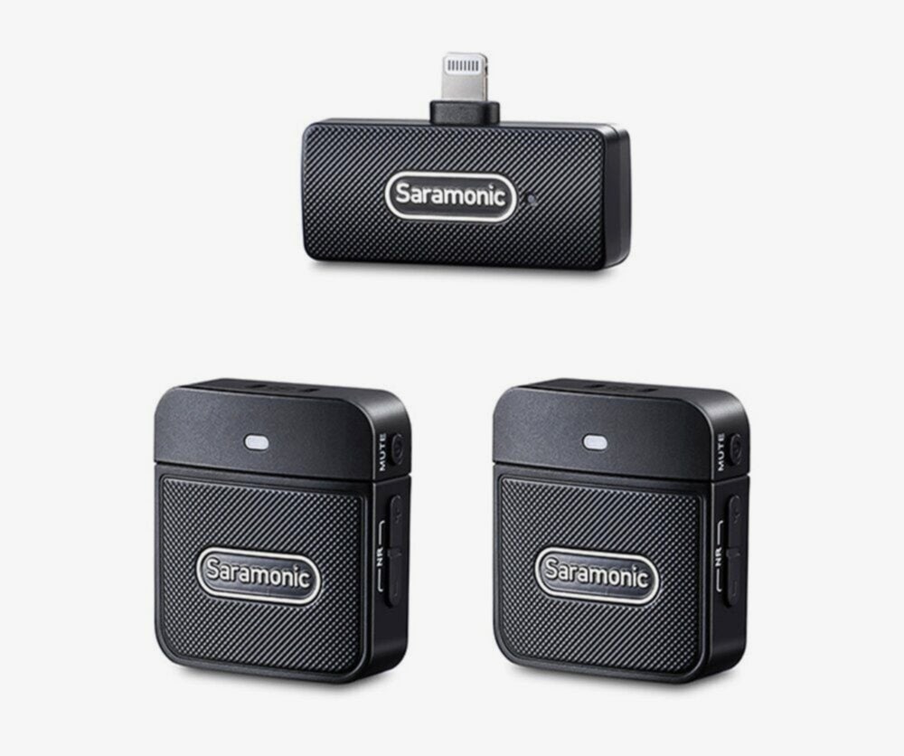 Saramonic Blink100 B4 IOS Uyumlu 2 Kişilik Kablosuz Yaka Mikrofonu (Teşhir Ürünü)