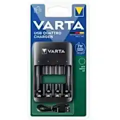 Varta 57652 USB Quottro Charger Pil Şarj Cihazı