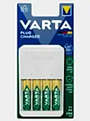 Varta 57657 Plug Charger Şarj Cihazı + 2100mAh Şarjlı Pil