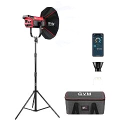 GVM PRO-SD200B 200W Bi-Color LED Video Işığı Lantern Softbox Seti