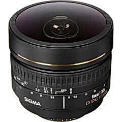 Sigma 8mm f/3.5 EX DG Circular Fisheye Lens (Canon)