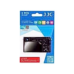 JJC LCP-G7X LCD Ekran Koruyucu Film 2'li Paket (Canon G9X II, G7X II, EOS M6, EOS M50, EOS M100, G1X III)
