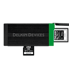 Delkin Devices USB 3.2 CFexpress Type-B & SD UHS-II Kart Okuyucu DDREADER-56