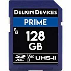 Delkin Devices 128GB Prime SDXC UHS-II 280MB/s V60 Hafıza Kartı
