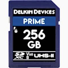 Delkin Devices 256GB Prime SDXC UHS-II 280MB/s V60 Hafıza Kartı