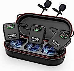 Synco G2A2 Mega 2 Kişilik Kablosuz Yaka Mikrofonu