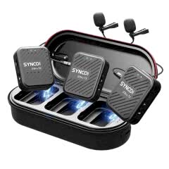 Synco G1A2 Pro 2 Konuşmacılı Kablosuz Stereo Yaka Mikrofonu