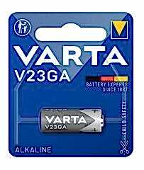 Varta V23GA 12V Alkalin Pil 8LR932 MN21 (SKT: 02-2026)
