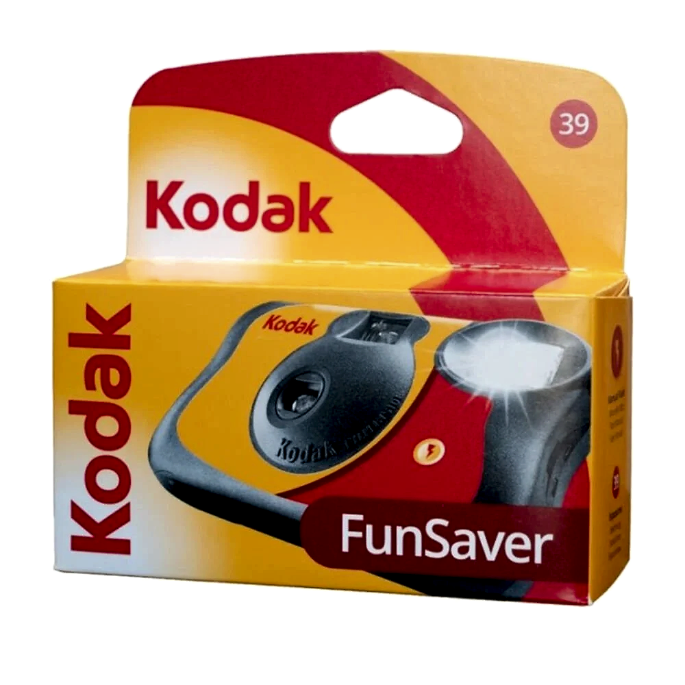 Kodak FunSaver 39 Pozluk Tek Kullanımlık Flaşlı Fotoğraf Makinesi