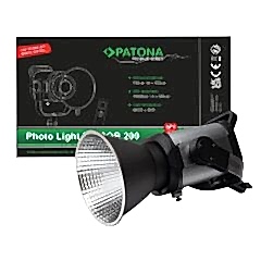 Patona 4281 Premium Photo Light COB-200 APRC with App Control