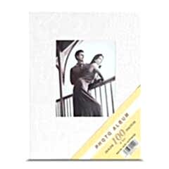 ACR 10x15cm Pencereli Deri Albüm 100'lük (Beyaz)