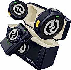 Hollyland Lark M2 Combo Kablosuz Mikrofon Sistemi (Siyah)