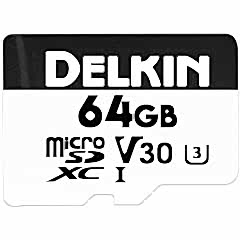 Delkin Devices 64GB Hyperspeed 100MB/s MicroSD Hafıza Kartı