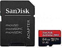 Sandisk 64GB MicroSDXC Extreme Pro 200MB/s Hafıza Kartı