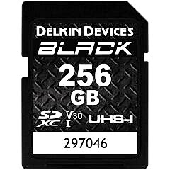 Delkin Devices 256GB Black 90MB/s V30 SDXC Hafıza Kartı