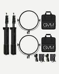 GVM Y60D256 Bi-Color LED Video Işığı İkili Ayaklı Kit
