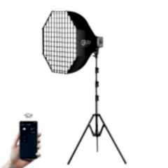 GVM SD80D Bi-Color LED Video Işığı Ayaklı Softbox Set