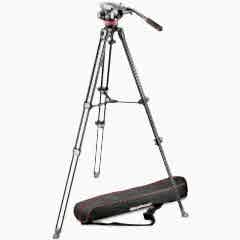 Manfrotto MVK502AM-1 Kit Video Telescopic Twin Leg Video Tripod