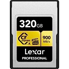 Lexar 320GB Gold 900MB/s CFexpress Type-A Hafıza Kartı