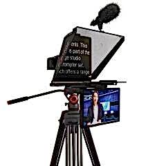 Fortinge Noa III Tablet Prompter ve Miliboo-MTT608A 196 cm Tripod